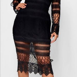 Lace Dressed Midi